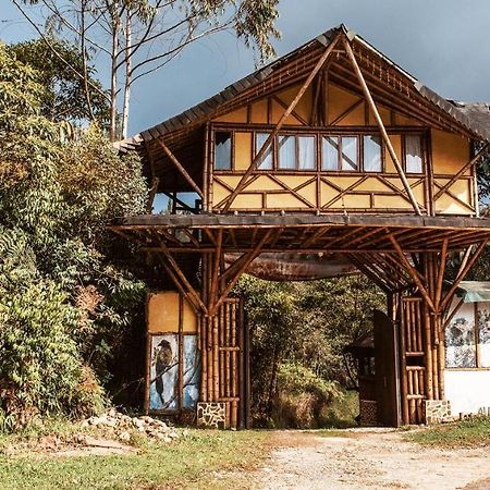 Hotel Guatape Adrianas Bambu Exterior foto