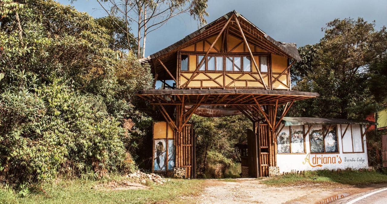 Hotel Guatape Adrianas Bambu Exterior foto